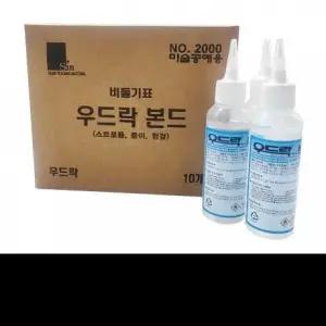 신진화학 우드락 본드 1박스(10개입) 100ml 스티로폼 종이 헝겊 접착제