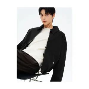 에잇세컨즈 8SECONDS 피치 칼라 블루종 블랙 455X38LYK5 212714