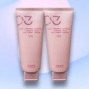 아모스 실키 래디언스 리브 인 트리트먼트 200ml 2개 큐티클케어