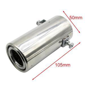 배기 파이프 팁 자동차 머플러 스틸 스테인레스 트림 테일 튜브 시스템 오토바이 액세서리