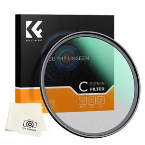 K&F Concept 67mm 1/4 블랙 프로 미스트 82mm 확산 필터 반사 방지 코팅 C 49mm