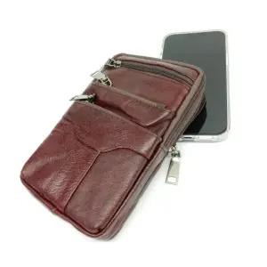 남성 파우치 핸드폰크로스백 195x125 소지품수납 60대