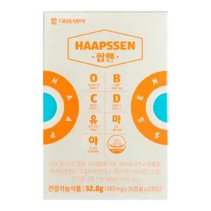 대웅제약 합쎈 880mg 60캡슐 1박스