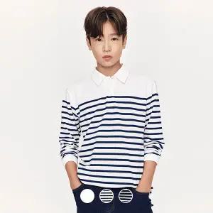 [지오다노주니어] 03015901 폴로 피케 긴팔 티셔츠