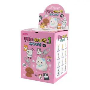 [핑크풋] 120000 플로키 애니멀 랜덤 키링 1탄 60개입박스