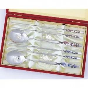 들꽃 은수저 2벌_23391313