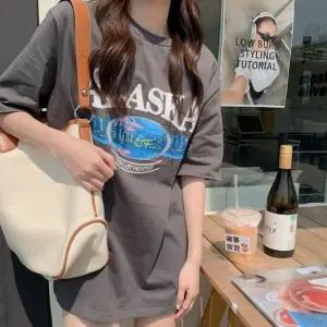 [위드기프트] 오버핏 알래스카 반팔티 2color