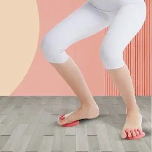 [싸더라] 발가락 자세 무지외반 발다박 지압 라인 발목스트레칭 실리콘 운동기구_23395282