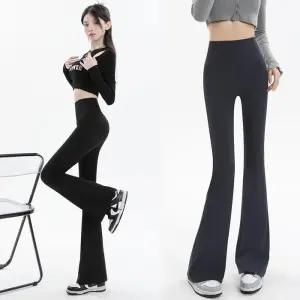 [피커]먼키나 하이웨스트 요가 부츠컷 팬츠