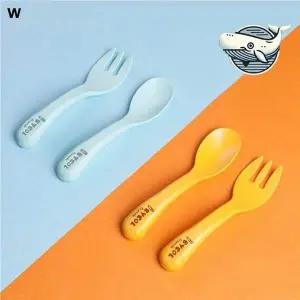 아이별프렌즈 아기용 스푼포크 안전한 실리콘