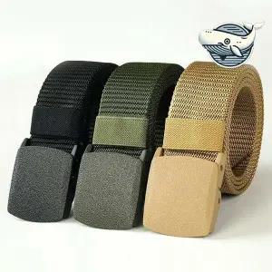경량 나일론 벨트 아웃도어 허리띠 플라스틱