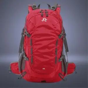 방수 코팅 경량 등산 백팩 배낭 레드