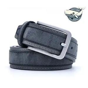 심플한 스타일 캐주얼 가죽 벨트 다양한 룩