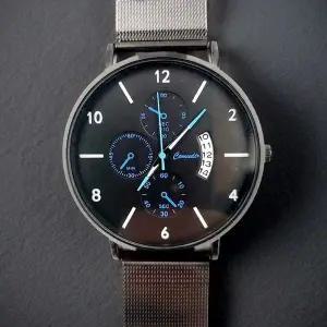 손목 메탈 아날로그 시계 남성 남자 메쉬 패션 직장인