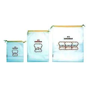 스트링 세트 여행용 파우치 10개입