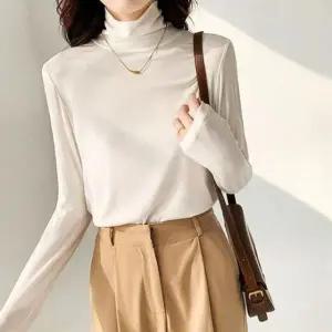 목폴라 얇은 데일리 스판 목폴라티