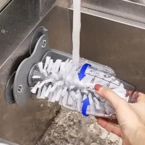 컵 전용 설거지 브러쉬 컵수세미 젖병 브러쉬 솔