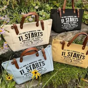 어반백 캐주얼크로스백 캔버스 직사각 토트 크로스백URB_M578