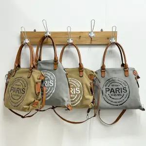 어반백 캐주얼크로스백 빈티지 캔버스 토트 크로스백URB_M581