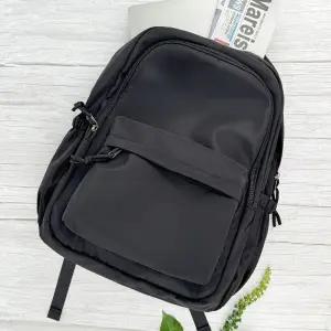 어반백 캐주얼백팩 캐주얼 베이직 블랙 백팩(중)URB_M440