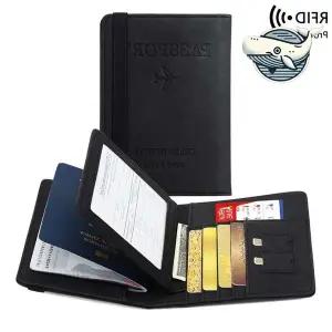 해킹방지 여권 수납지갑 안전한 카드지갑 여행용
