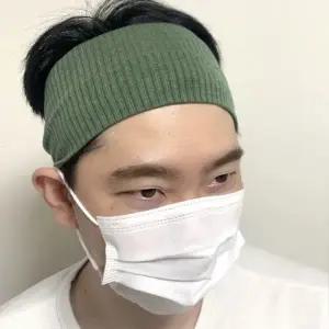 쌈디머리띠 넓은 헤어밴드 운동헬스 땀흘림 방지 남자머리띠