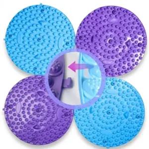 고급 DK 원형 빅 발매트 지압매트 경혈자극 마사지 피로회복 헬스 건강용품 발 패드 기 건강 지압판 지압발