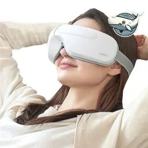 [셀러에이드]휴대용 온열 눈 마사지기 공기압 힐링 눈