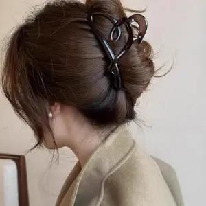 [사러왕]하트 올림머리핀 헤어집게핀 데일리 올림머리집게핀 대형 헤어핀 반묶음 집게삔 긴머리 당고머리핀