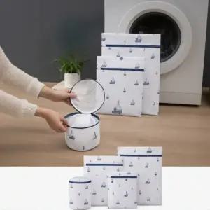 메쉬 캐릭터 세탁망 의류 보관망 빨래망 세트 옷 세탁