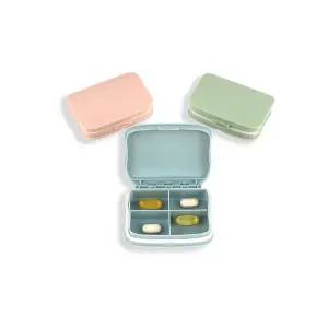 휴대용 4구 알약통 약통케이스 알약보관 휴대용약통