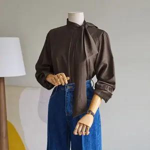 (안나앤모드) A. 헤니 링클 타이 블라우스 [셔츠D0730P01]