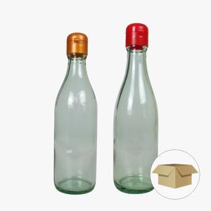 청참기름 300 350 ml 1박스 40개 들기름 참기름 유리병 시럽 오일 유리병 공병