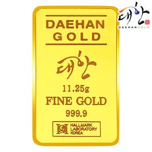 순금 골드바 11.25g 프레스 사각형 브랜드로고 미니골드바 금테크