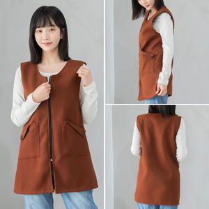 지퍼형 원피스 앞치마 식당 단체 다용도 주방 AE283