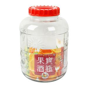 대신 과실주병(국화 15L)/대형 담금 유리 술병 주병