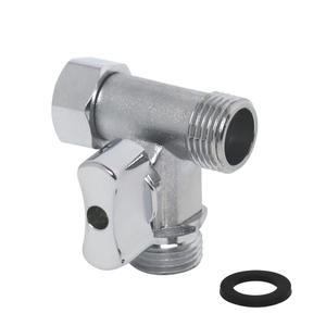 황동 티밸브 수도연결 T밸브 관붙이앵글밸브 고압호스 배관용품 세면대부속 양변기부속