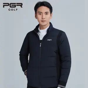 PGR골프 파크골프웨어 남성 구스다운 자켓 GW-7001 패딩 점퍼 겨울