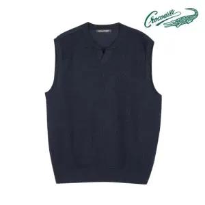 크로커다일 헨리넥 다이아 니트조끼 CDAA5KV3303