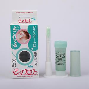 피아플로스 귀 전용 피어싱홀 구멍 클리너 60회 이어 홀 스틱 귀 청소