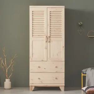 버플리 노스 원목 갤러리 800 2서랍 옷장