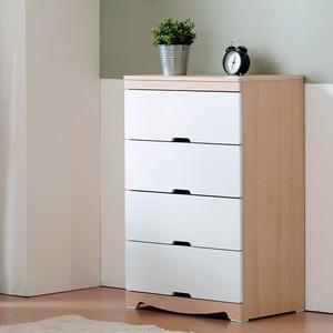 [우아미가구]텀즈 4단 서랍장 600 메이플화이트