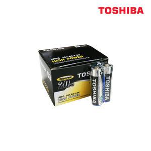 도시바 AA 알카라인 건전지 LR6 20개입