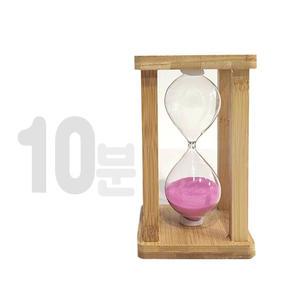 officeseller 나무틀형 모래시계 모래 시계(10분 시계) 색상랜덤