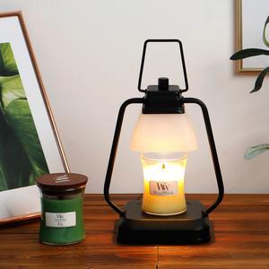 우드윅 향초 스몰 사각 미니 캔들워머 세트