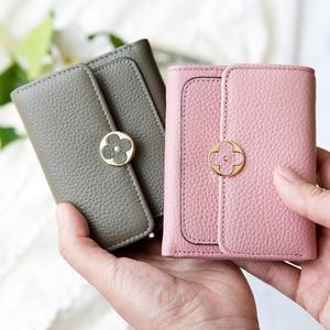 여성 소가죽 반지갑 명품 여자 미니지갑 브랜드 W9141