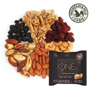 [산과들에] 하루견과 원데이프리미엄 60봉 낱봉 / 견과 견과류 간식