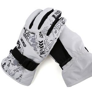 [라시엘로]  남성 스키 장갑 LLAM 1912 WHITE 방한 방수 보드 장갑