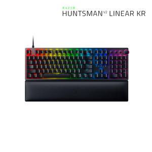 레이저코리아 헌츠맨 V2 리니어 한글각인 게이밍 키보드Razer Huntsman V2 Linear KR