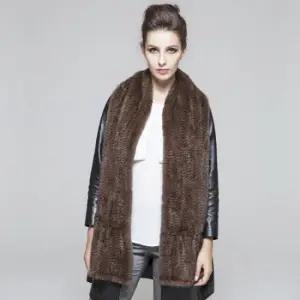 사각밍크 머플러(233)블랙/브라운